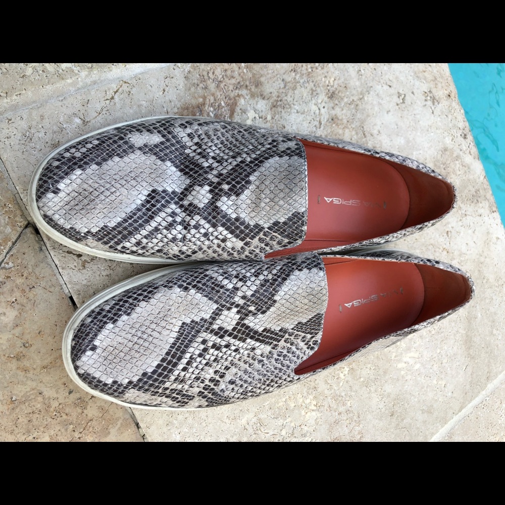 Via Spiga loafers.